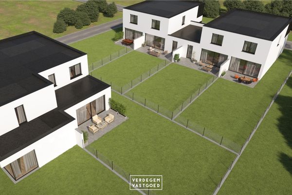 6 moderne nieuwbouw woningen