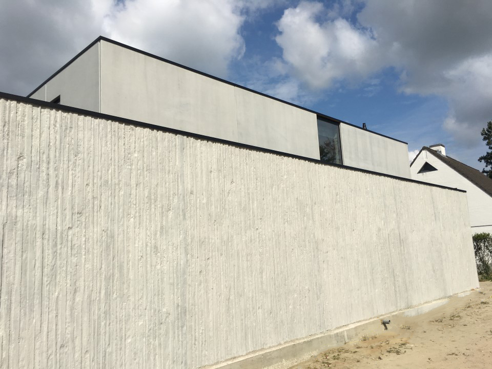 Nieuwbouw gezinswoning met structuurwanden