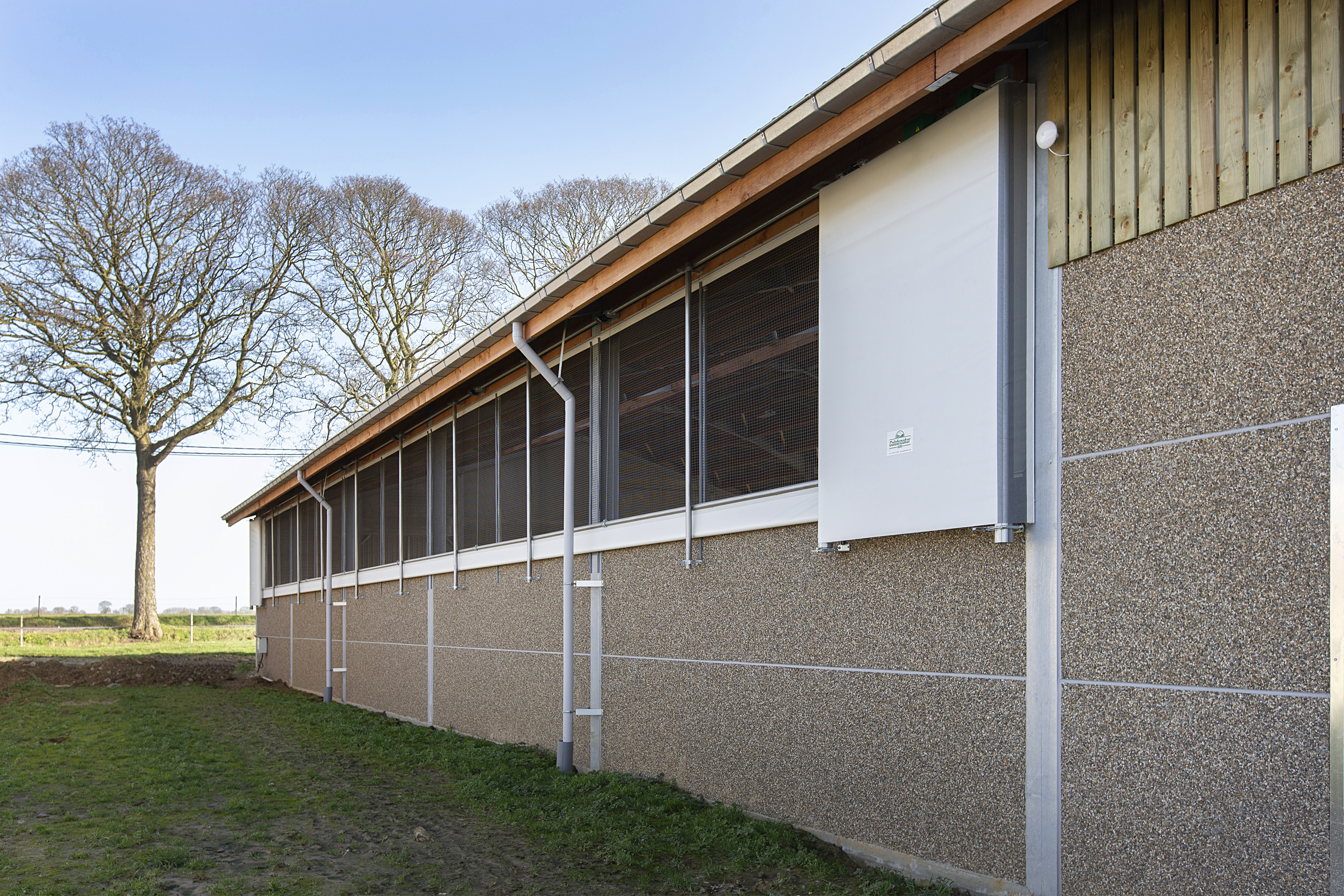 Wandpanelen in spanbeton